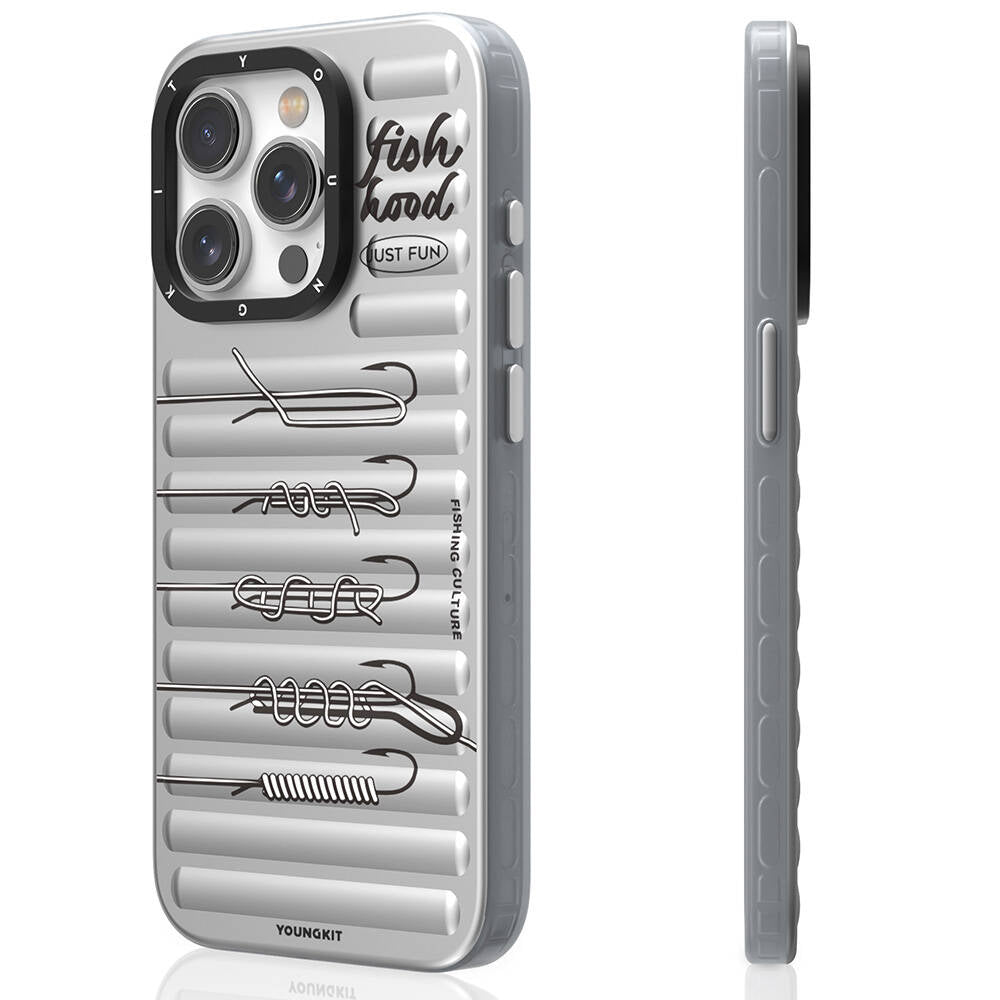 Youngkit Fishing Serisi iPhone 15 Pro Max Magsafe Şarj Özellikli Telefon Kılıfı - 1 Youngkit Fishing Serisi iPhone 15 Pro Max Magsafe Şarj Özellikli Telefon Kılıfı - 1